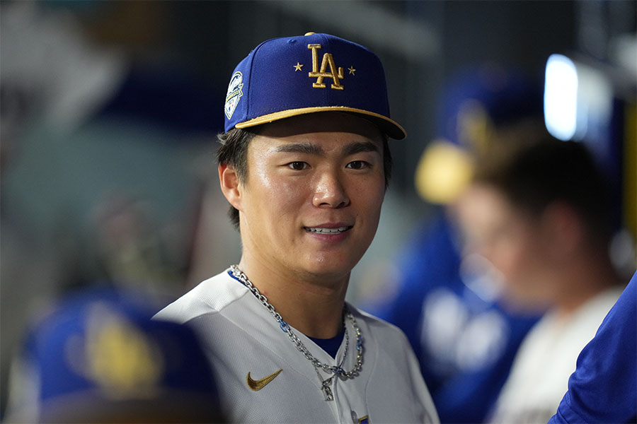 ドジャースの山本由伸【写真:ロイター】