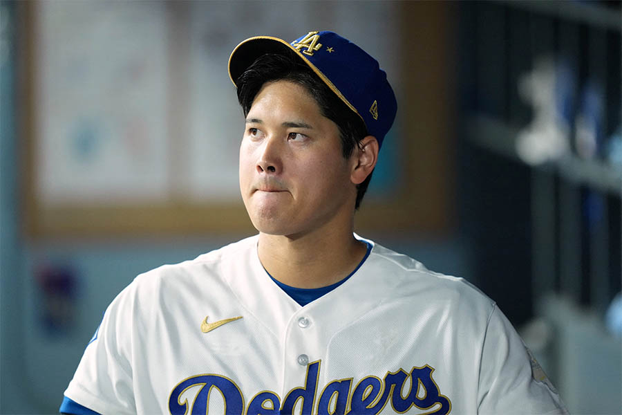 ドジャースの大谷翔平【写真：ロイター】
