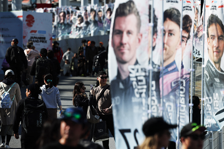 日本グランプリが開催されている三重県の鈴鹿サーキット【写真：ロイター】