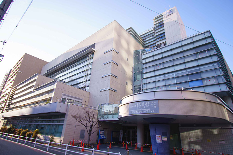 愛称は「INOVE第一住建浪速スポーツセンター」となった【写真：第一住建グループ提供】