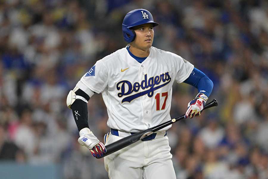 ダイヤモンドバックス戦に出場した大谷翔平【写真：ロイター】