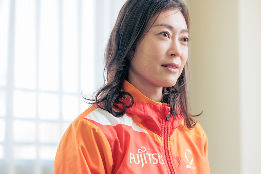 19年間、選手として生きた岡田。次なる夢は【写真：松橋晶子】