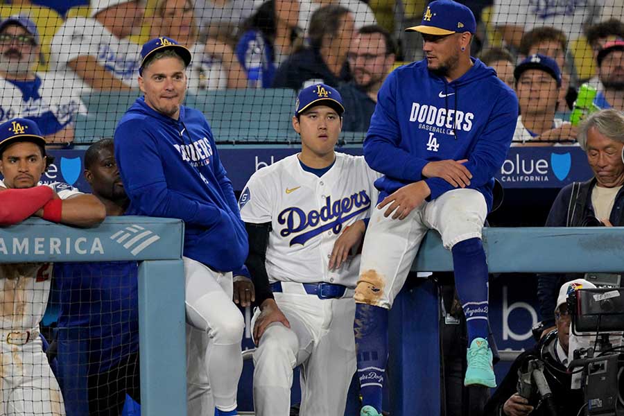 ドジャース【写真：ロイター】