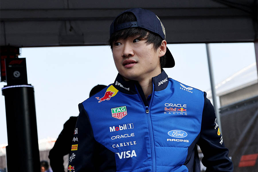 角田裕毅【写真：ロイター】