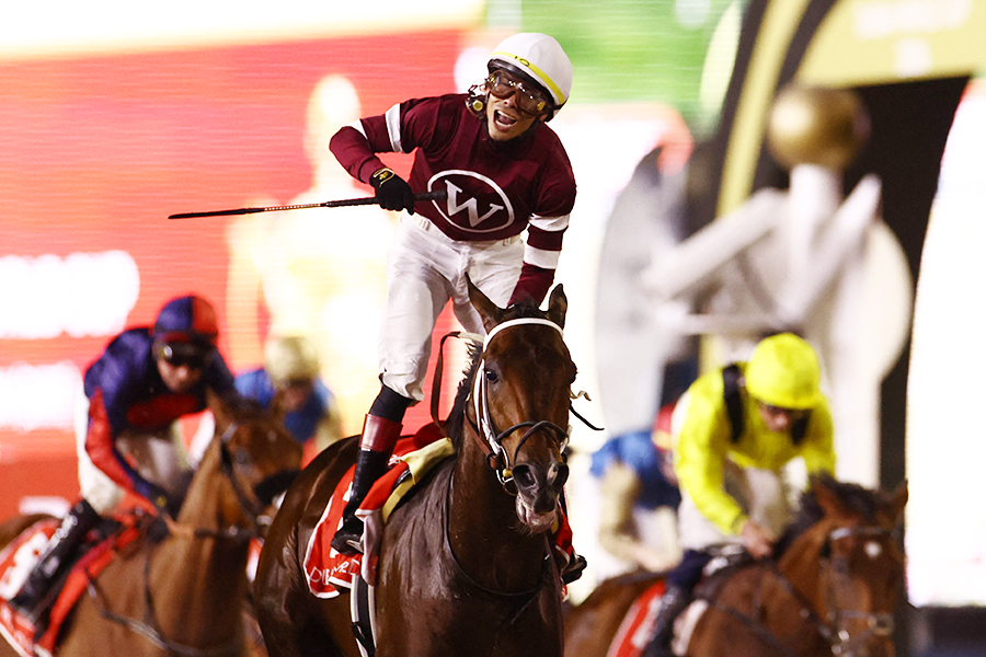 大金星を挙げた米国のマグニチュード【写真：ロイター】