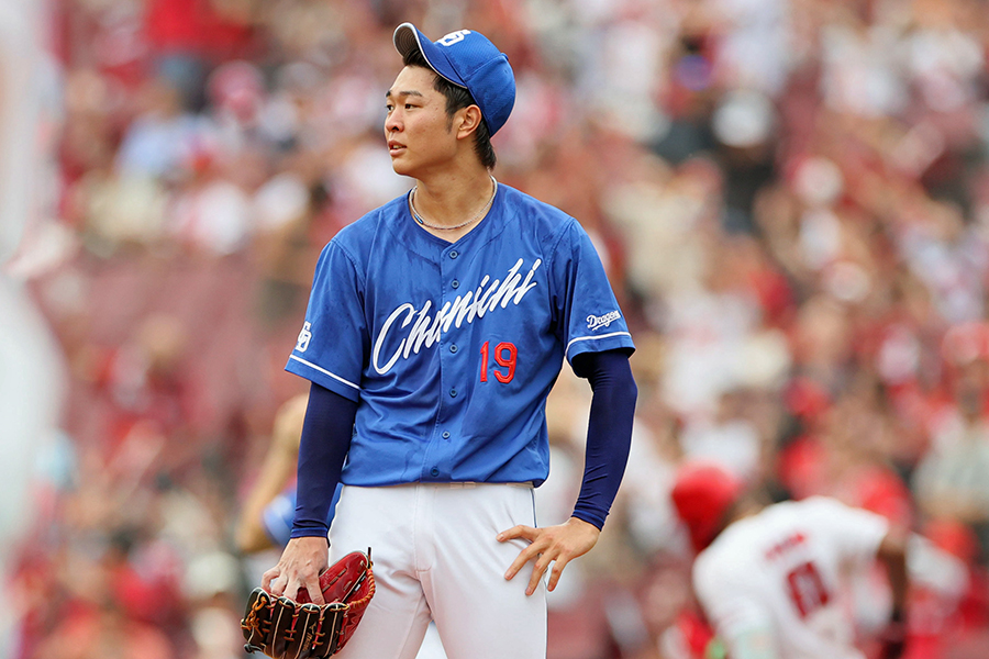 中日の高橋宏斗（撮影は2025年）【写真：産経新聞社】