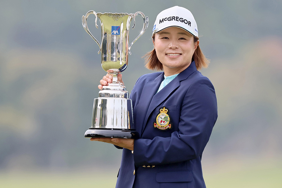 アクサレディスで優勝した永峰咲希【写真：産経新聞社】