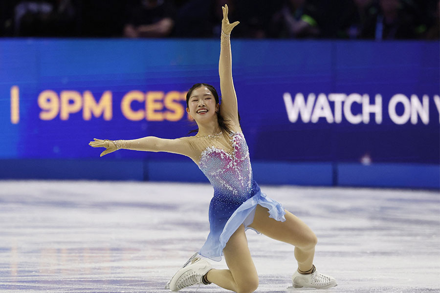 中井亜美【写真：ロイター】