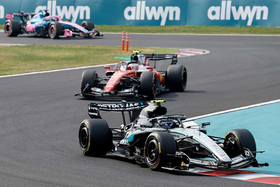 F1日本GPに降臨した人気モデルが話題【写真：ロイター】