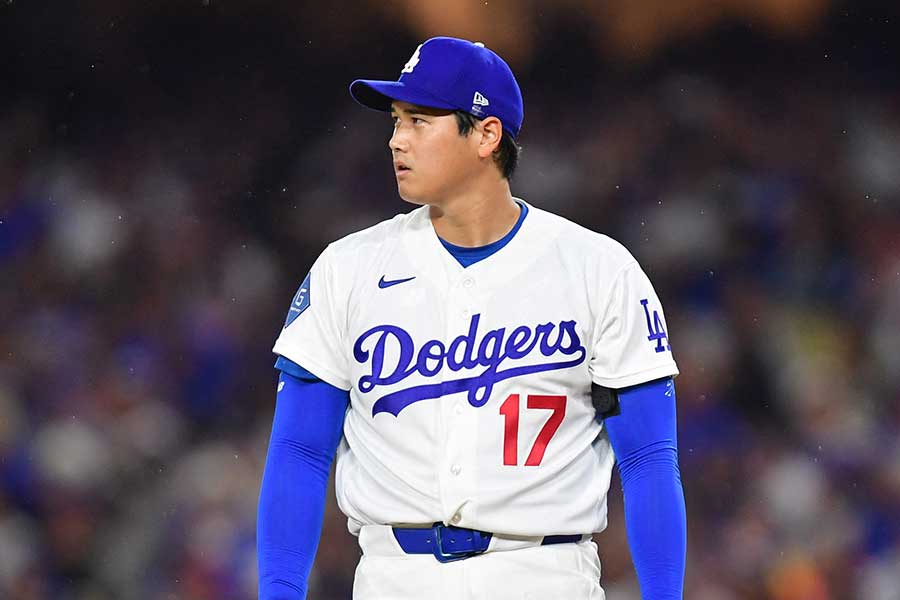 ドジャースの大谷翔平【写真：ロイター】