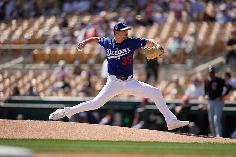 ドジャースのギャビン・ストーン【写真：AP/アフロ】