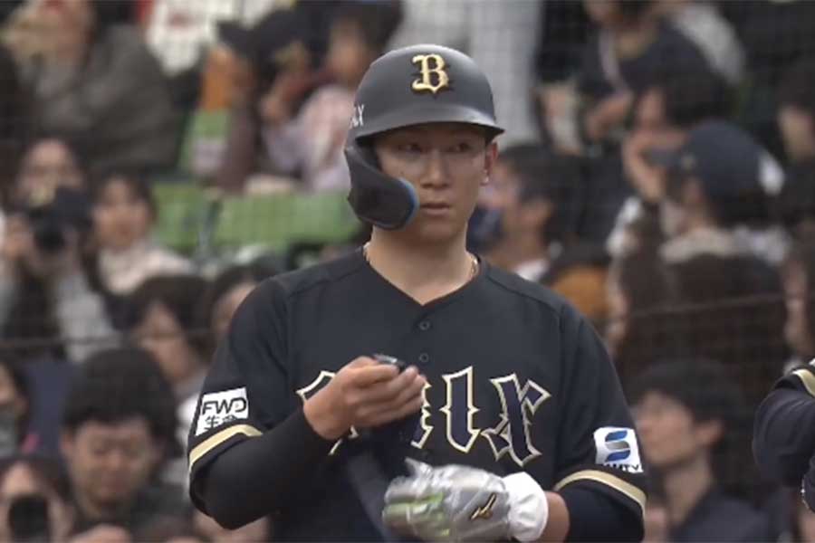 西川龍馬【画像：パーソル パ・リーグTV】