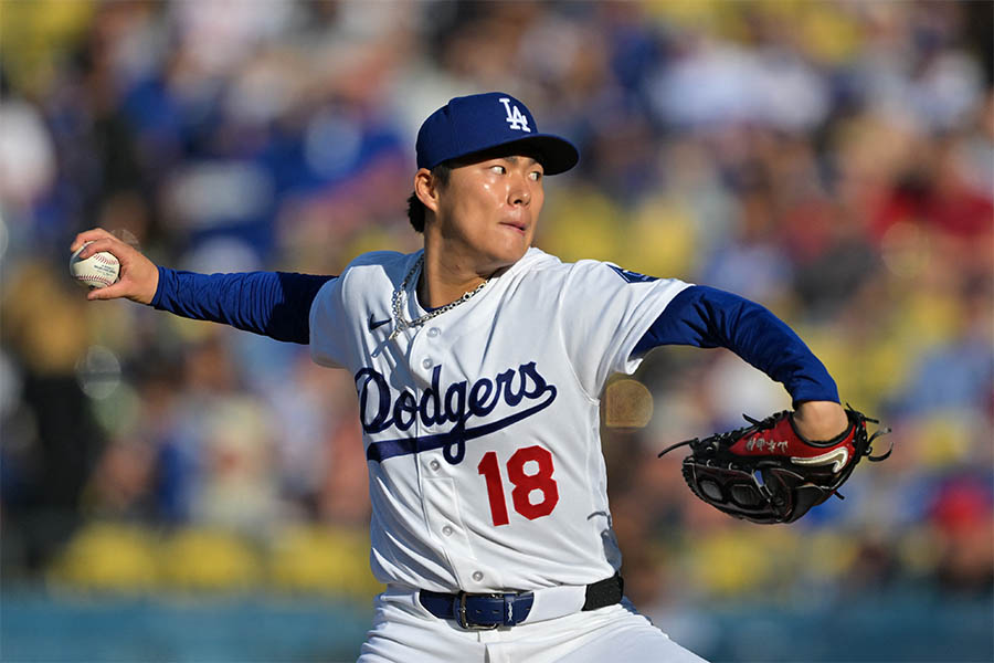 ドジャースの山本由伸【写真：ロイター】