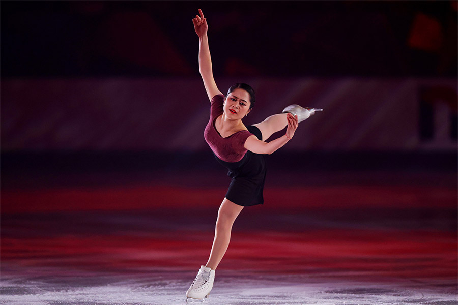 宮原知子さん【 写真：西村尚己/アフロスポーツ】