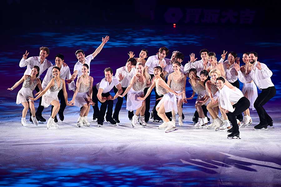 スターズ･オン･アイス ジャパンツアー2026の出演者たち【写真：中戸川知世】