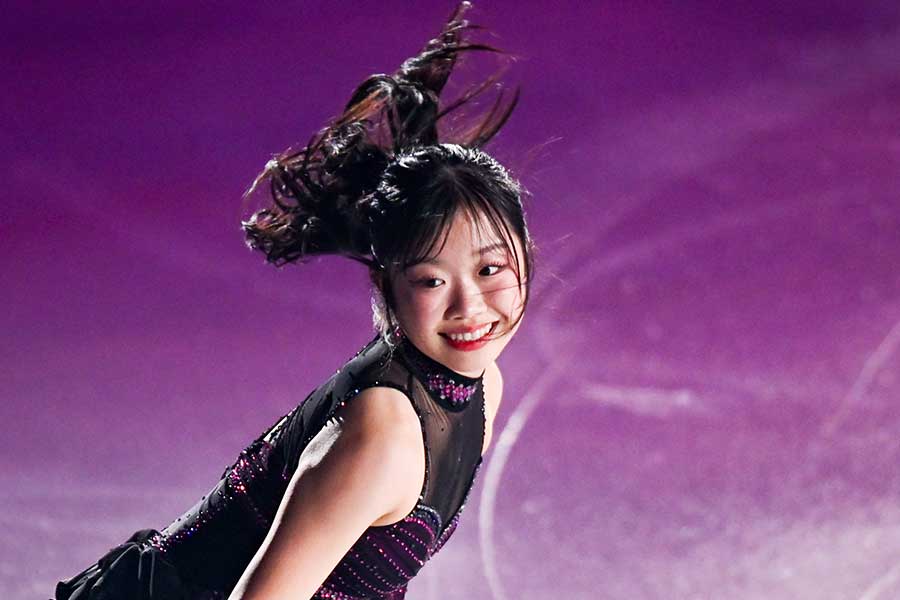 スターズ・オン・アイス ジャパンツアー2026に出演した中井亜美【写真:中戸川知世】