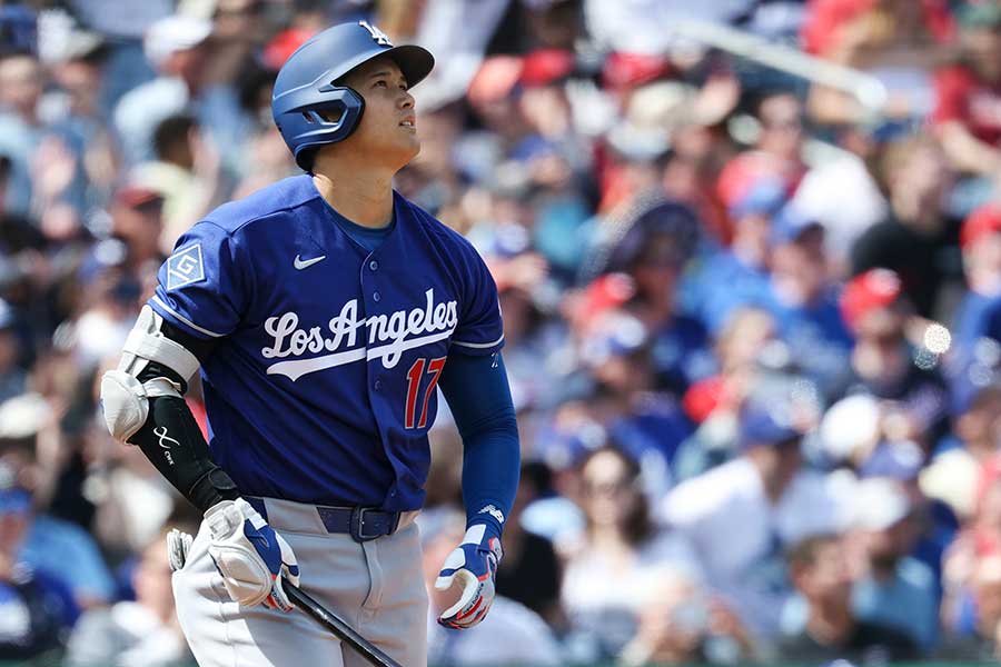今季1号を放った大谷翔平【写真：AP/アフロ】