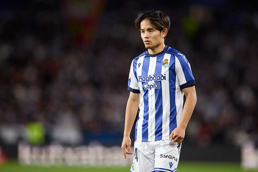 久保建英【写真：Ricardo Larreina/アフロ】