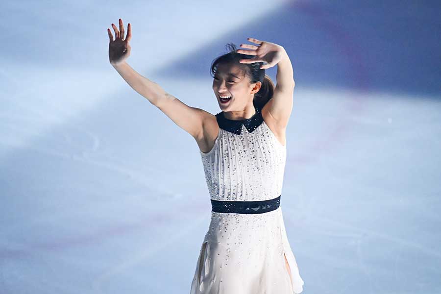 スターズ･オン･アイスに出演した坂本花織【写真：中戸川知世】