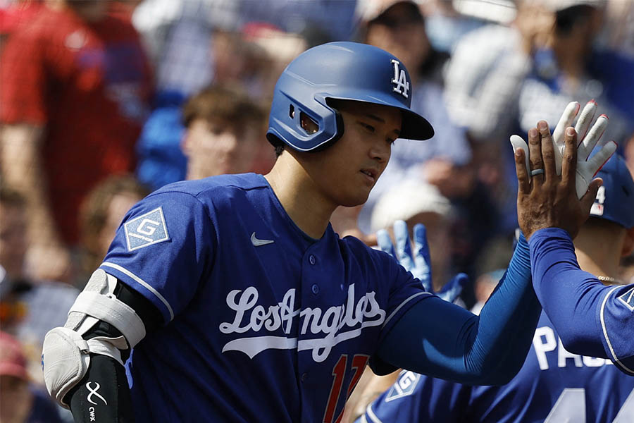 ドジャースの大谷翔平【写真：ロイター】