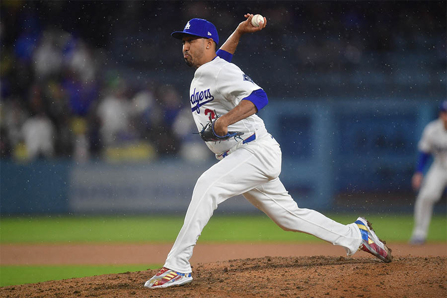 今季ドジャースに加入したエドウィン・ディアス【写真：ロイター】