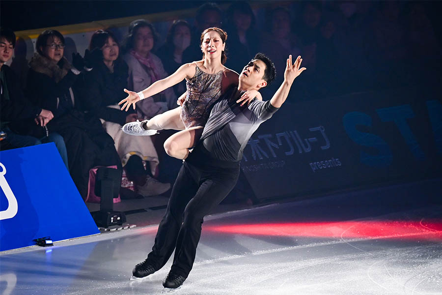 「スターズ・オン・アイス」大阪公演に出演した三浦璃来・木原龍一組【写真:中戸川知世】