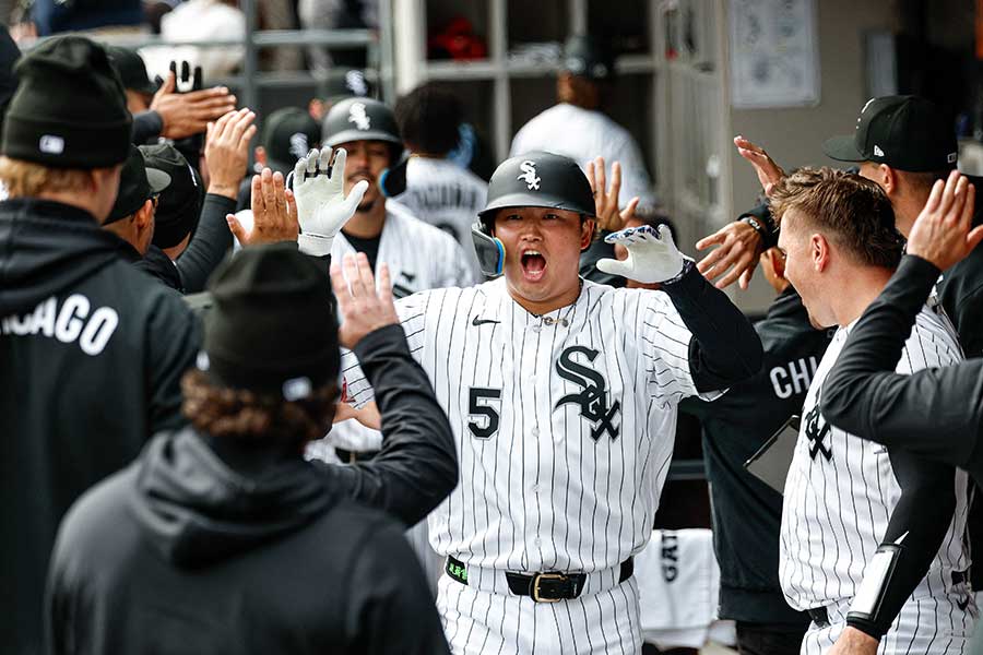 ホワイトソックスの村上宗隆【写真：ロイター】