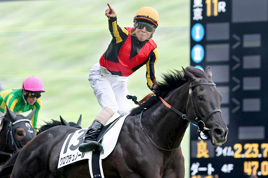 クロワデュノール（写真は2025年日本ダービー）【写真：スポーツ報知/アフロ】