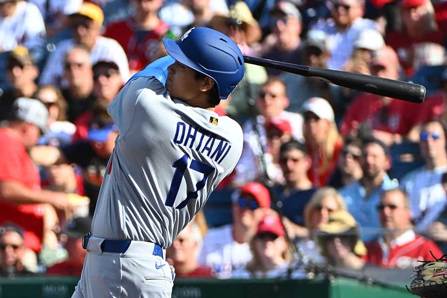 ドジャースの大谷翔平【写真：ロイター】