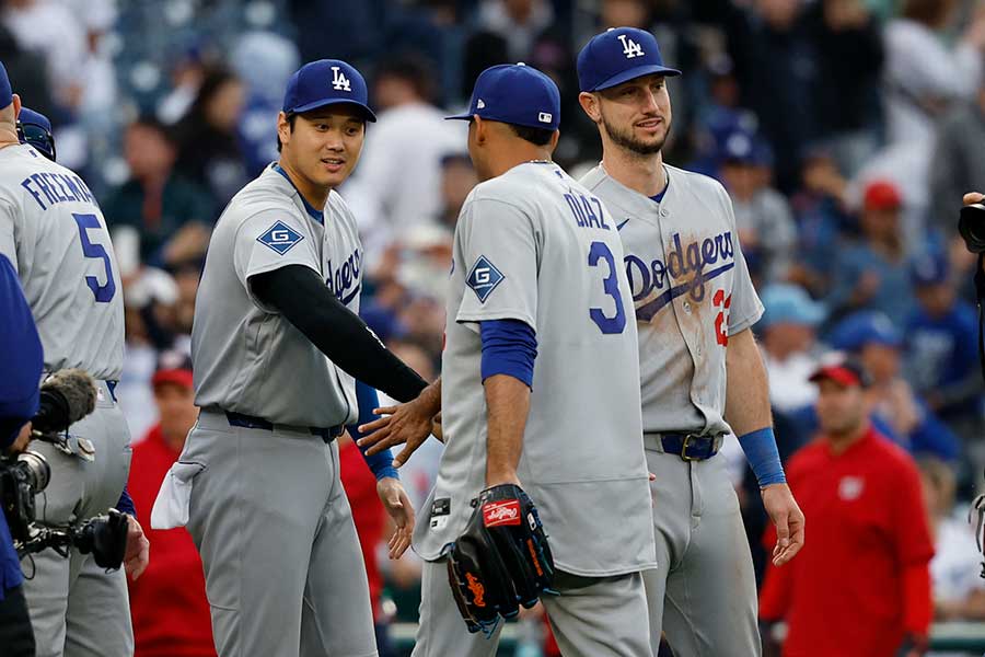 ドジャース【写真：ロイター】