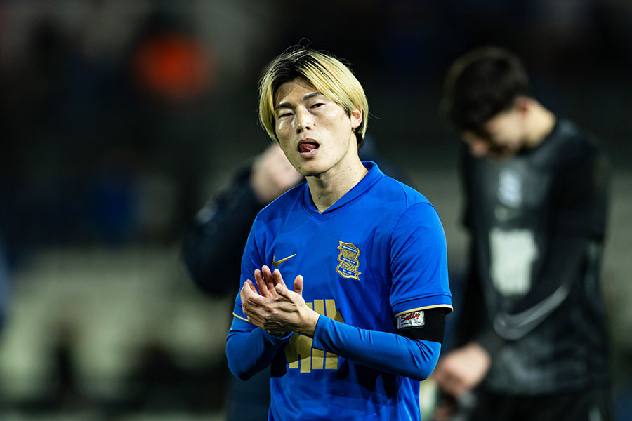 バーミンガムの古橋亨梧【写真：アフロ】