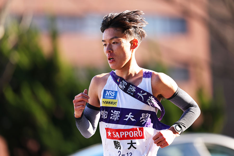 佐藤圭汰（2026年1月3日撮影）【写真：アフロ】