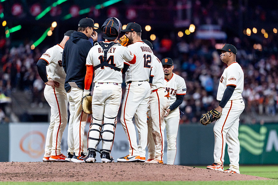 フィリーズと対戦したジャイアンツナイン【写真：ロイター】