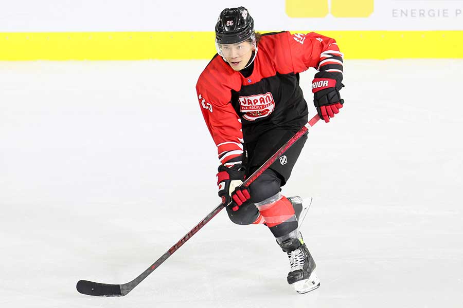 海外で積んだ経験を日本に還元したいと話す平野裕志朗【写真:JIHF-Photo Nagayama】