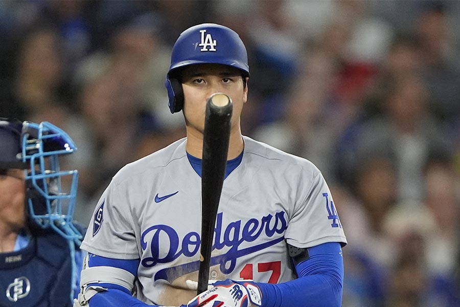 ドジャースの大谷翔平【写真：ロイター】