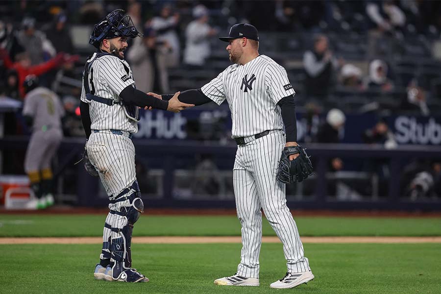 パッキャオが始球式を務めた試合で勝利したヤンキース【写真：ロイター】