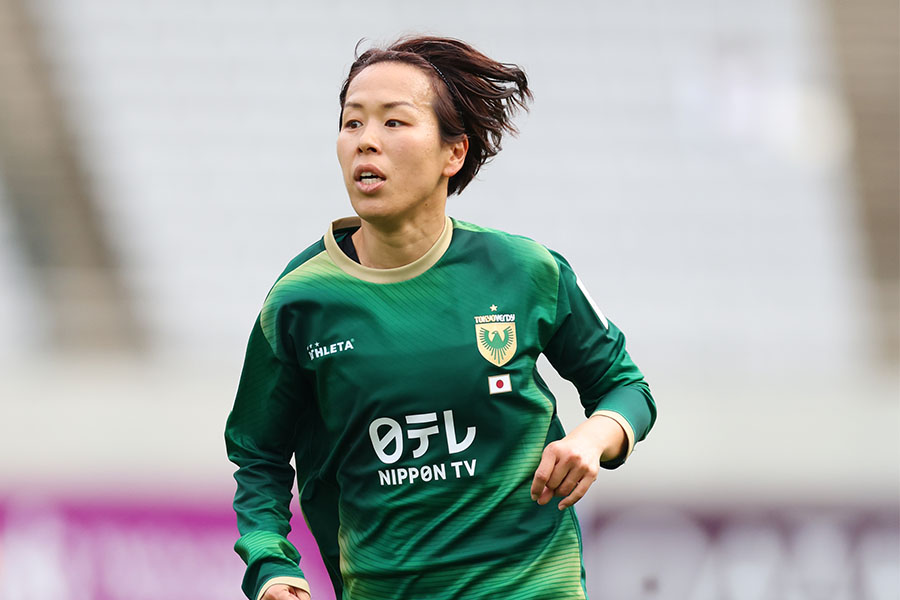 東京ヴェルディベレーザの岩清水梓【写真:森田直樹/アフロスポーツ】