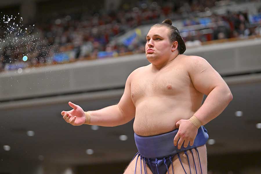 安青錦【写真：スポーツ報知/アフロ】