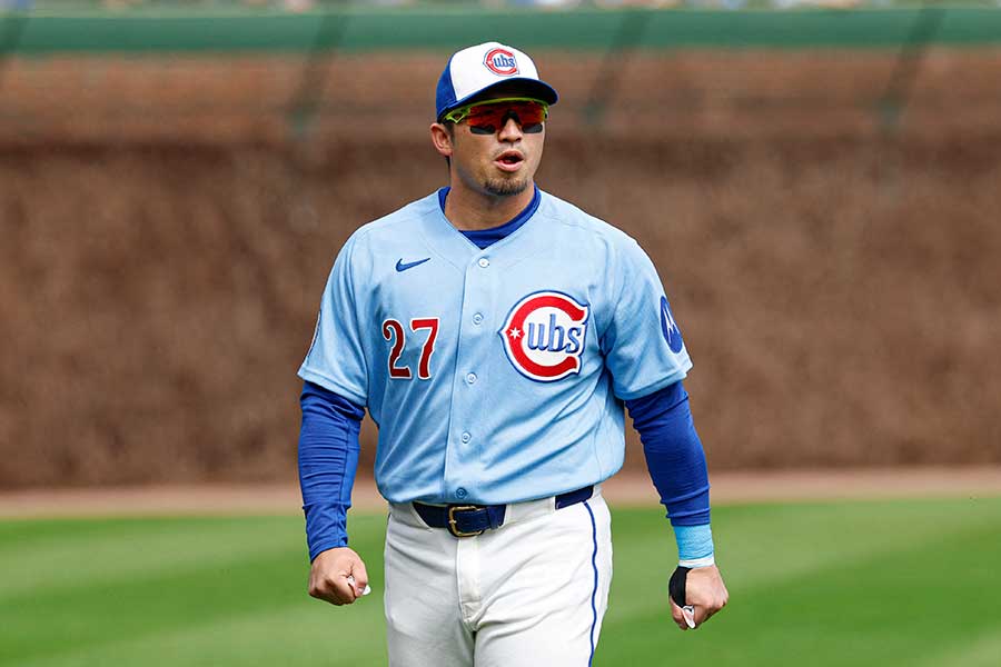 カブスの鈴木誠也【写真：ロイター】