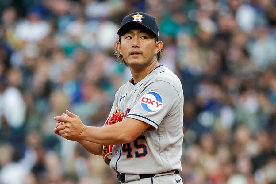 アストロズの今井達也【写真：ロイター】