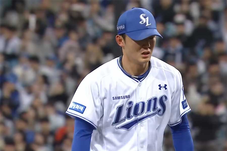 宮路悠良（画像は球団公式YouTubeのスクリーンショット）