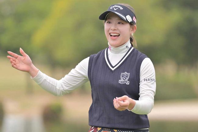 女子ゴルフ吉田鈴、初のトップ5入りの裏に姉の言葉 「今朝、メッセージ