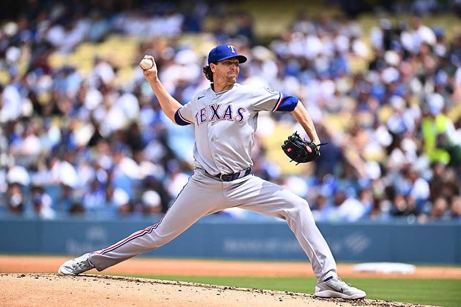 レンジャーズのジェイコブ・デグロム【写真：ロイター】