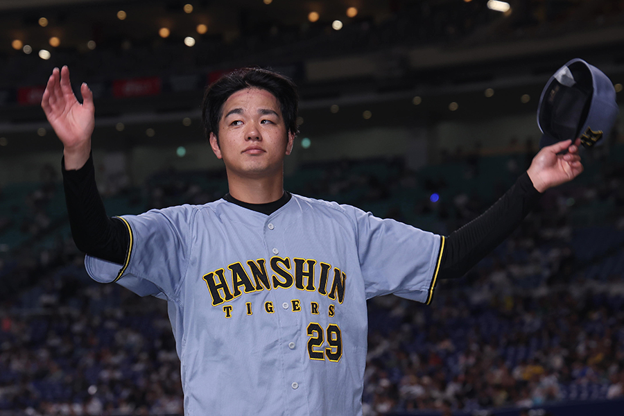 阪神の高橋遥人【写真：産経新聞社】