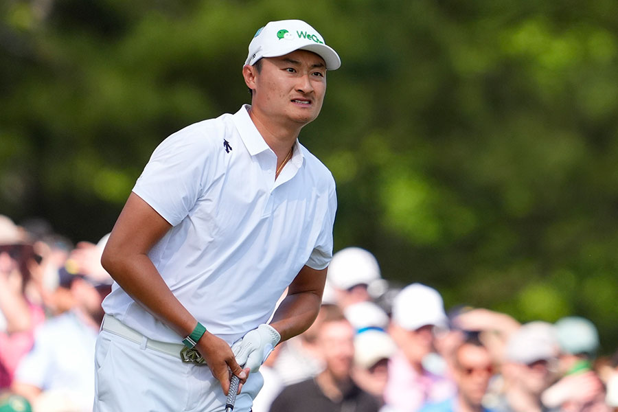 マスターズに出場した李昊桐【写真:Imagn/ロイター/アフロ】