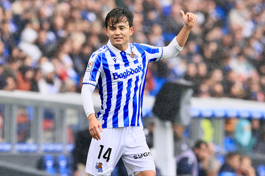 アラベス戦で復帰した久保建英【写真:MB Media/アフロ】