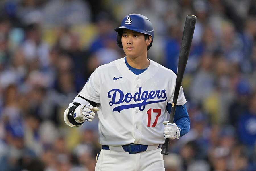 ドジャースの大谷翔平【写真：ロイター】