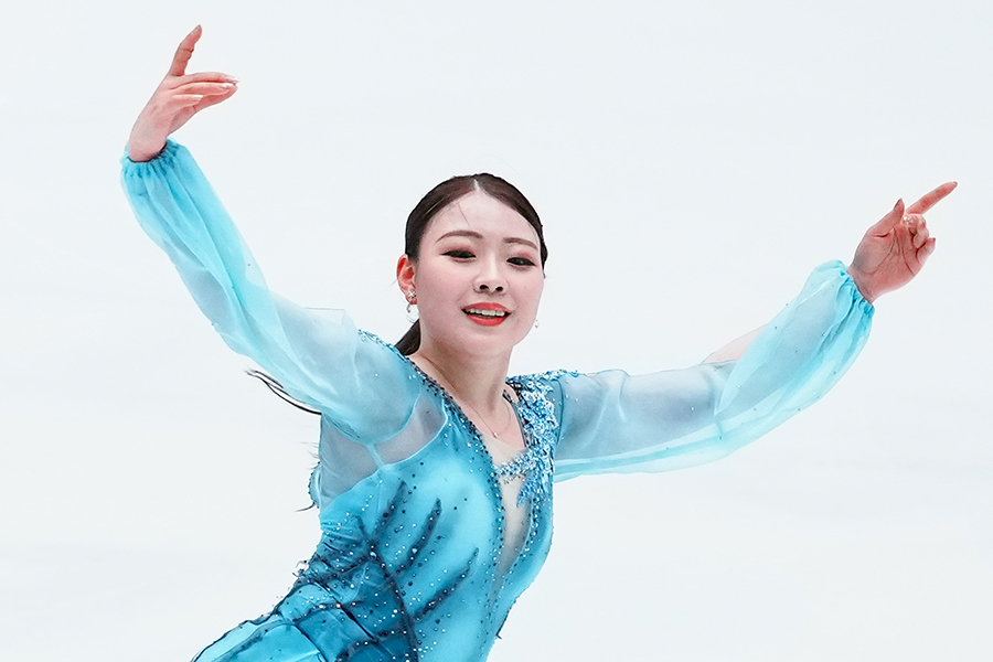 紀平梨花【写真:中戸川知世】