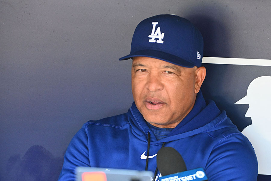 ドジャースのデーブ・ロバーツ監督【写真:ロイター】