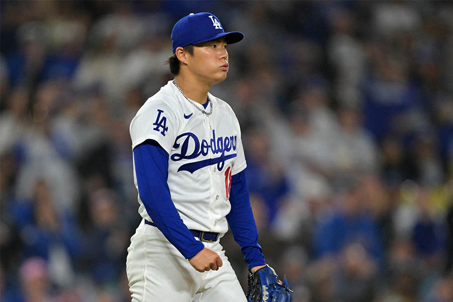 メッツ戦で好投した山本由伸【写真:ロイター】